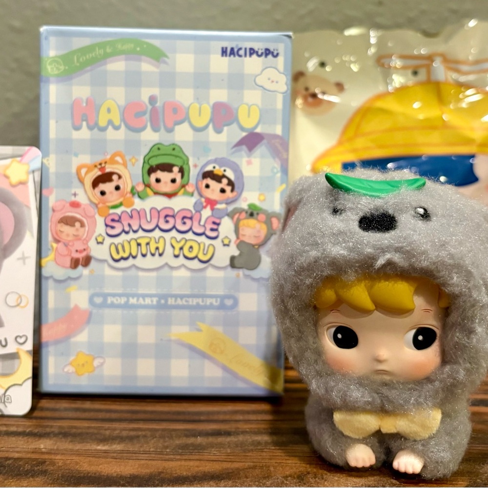 Pop Mart Hacipupu Snuggle With You Series, Confirmed Adorkable Koala